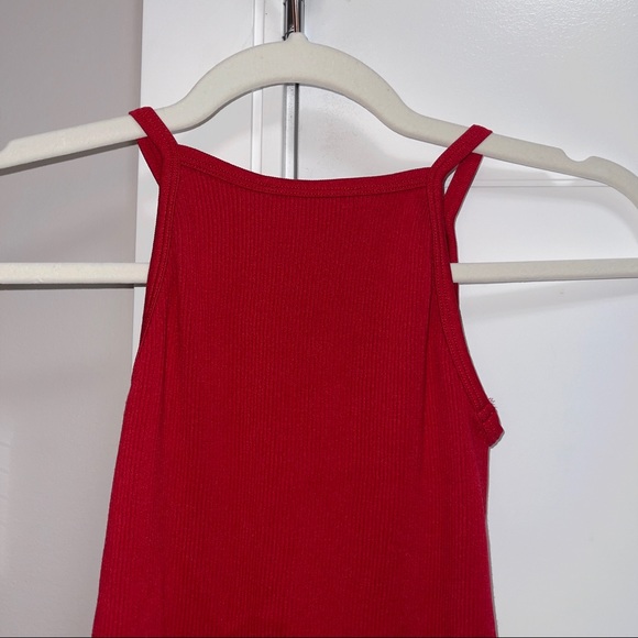 Red mini dress - Picture 4 of 5